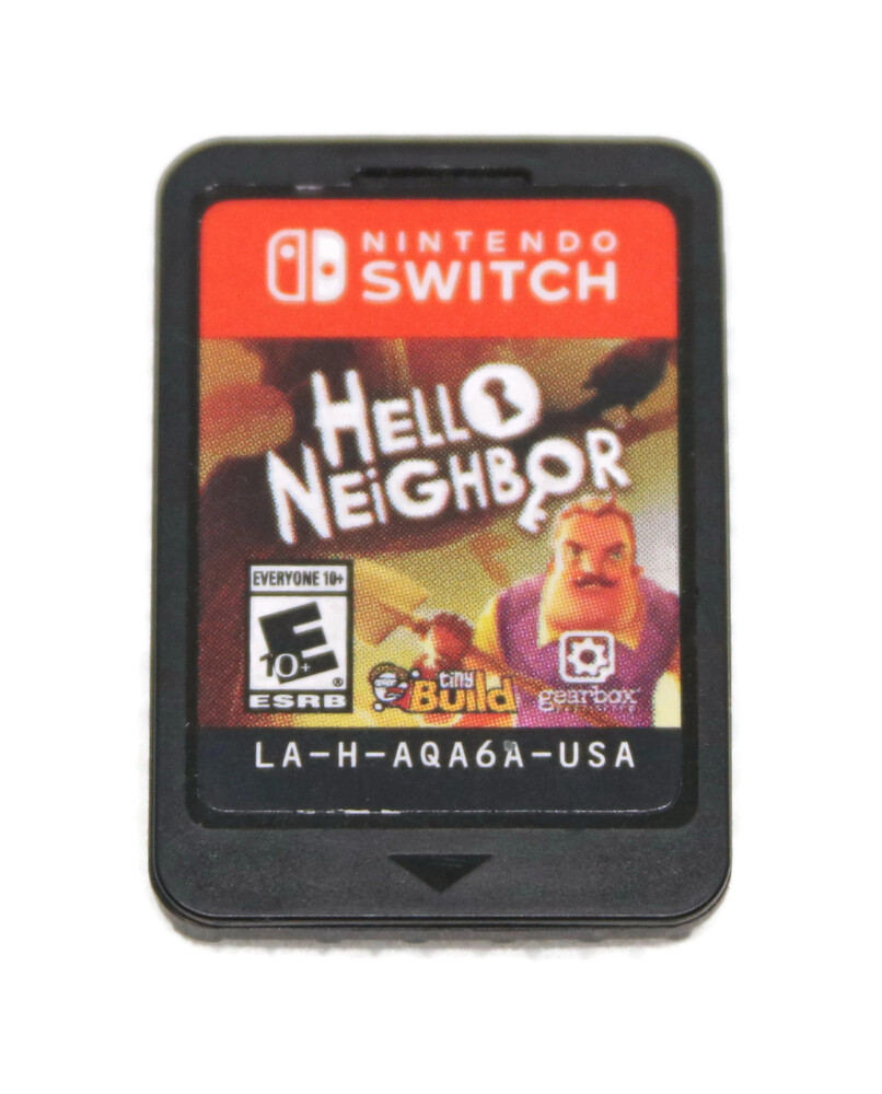 Hello Neighbor Nintendo Switch Video Game Cartridge Only Rated - E ...