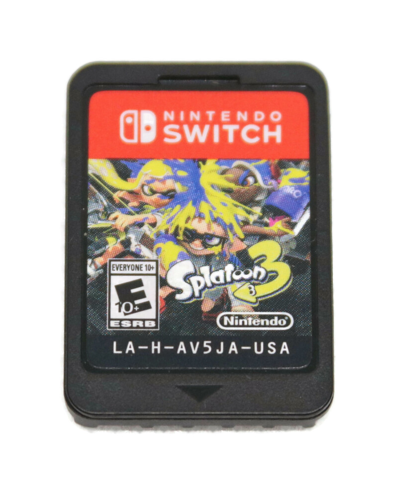 Authentic Splatoon 3 Nintendo Switch Video Game Cartridge Only Rated E ...