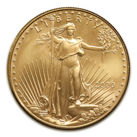2000 Liberty Gold Eagle 1 OZ Coin