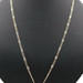 14KT Valentino 24" Necklace with 5th Anniversary Lab Created Ruby Heart Pendant