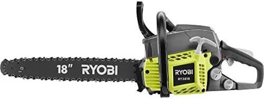 RYOBI RY3818 Gas Powered Chainsaw