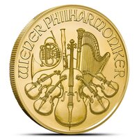 2008 Wiener Philharmoniker 1 OZ Gold Coin
