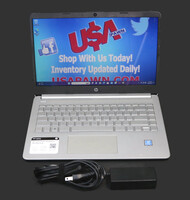 HP 14-dq0053nr Laptop 128GB 4GB Intel Pentium Silver N5030 1.10GHz Windows 11