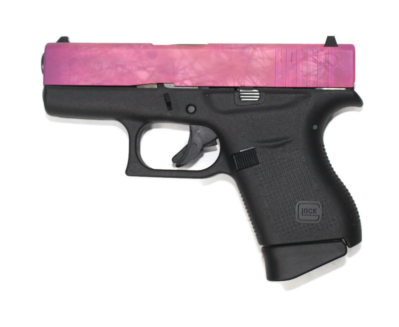 GLOCK 43 9mm Semi Auto Pink Ceracoat Pistol | USA Pawn