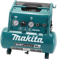 Makita Quiet Series 1-1/2 HP 3 Gal. Oil-Free Electric Air Compressor