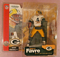 McFarlane Brett Favre Green Bay Packers NFL series 4 (variant white jersey)
