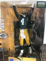 Brett Favre Green Bay Packers Green Jersey McFarlane 2003 NFL Series7 New In Box