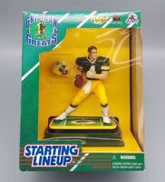 1997 Starting Lineup Gridiron Greats Brett Favre #4 Green Bay Packers NFL HOF QB