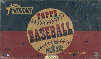 2002 Topps Heritage Baseball Hobby Box