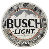 Busch Light Hunting Metal Sign