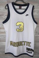 NIKE 876 Marquette Dwayne Wade Jersey- Size XL