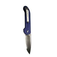 Microtech LUDT Automatic Knife Purple Handles