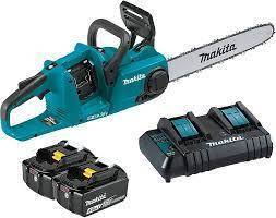 Makita LXT 16 in. 18V X2 (36V) Lithium-Ion Brushless Battery Electric Chainsaw 