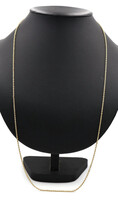 Classic High Shine 10KT Yellow Gold 2mm Wide Rope Chain Necklace 31" - 7.76g