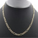 High Shine 10KT Yellow Gold 5.3mm Wide Classic Figaro Chain Necklace 18" - 7.14g