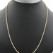 Classic 10KT Yellow Gold 2.2mm Wide High Shine Rope Chain Necklace 23" - 3.48g