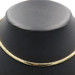 Stunning 14KT Yellow Gold Heavy 4mm Wide 17" Women's Omega Necklace - 26.5 Grams