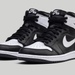 Nike Air Jordan 1 Retro High OG Black White Size 9
