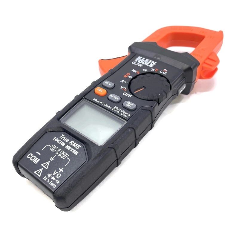 Klein Tools CL700 600 Amp AC True RMS AutoRanging Digital Clamp Meter