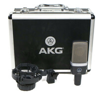 AKG C214 Large Diaphragm Cardioid Condenser Recording Studio XLR Microphone