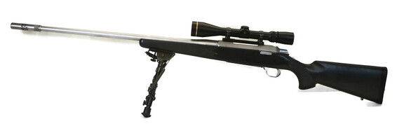 Belgian Made Browning A-Bolt 300 Win Mag Bolt Action Rifle With Leupold VX 3 