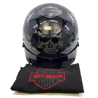 Harley Davidson Half Shell Motorcycle Helmet Size M