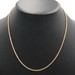 High Shine 14KT Rose Gold 2.4mm Wide Classic Rope Chain Necklace 20" - 9.76g