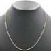 Classic Estate 14KT Yellow Gold 2mm Thin Rope Chain Necklace 21" by MA - 2.37g