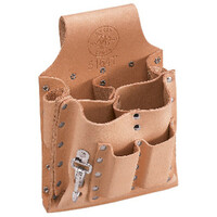 Klein Tools 8 Pocket Tool Pouch Tunnel Loop