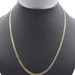 Classic 14KT Yellow Gold 3.7mm High Shine Curb Link Chain Necklace 22" - 7.71g