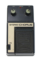 Ibanez CSL Stereo Chorus Pedal Black 1980 Effector
