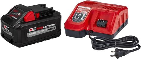 M18 18-Volt Lithium-Ion HIGH OUTPUT Kit with XC 8.0Ah Battery and Rapid Charger