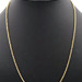 Classic 18KT Yellow Gold 2.4mm Wide Heavy Rope Chain Necklace 23.5" - 12.08g