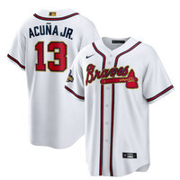 Men's Size Large Atlanta Braves Ronald Acuna Jr