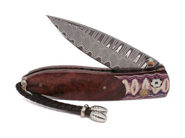William Henry 25 Years 2022 Monarch B05 Tapestry 225-0309 074/100 Folding Knife