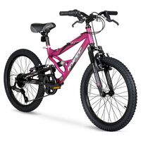 Hyper Bicycles 20" Girl's Swift Mountain Bike for Kids, Magenta