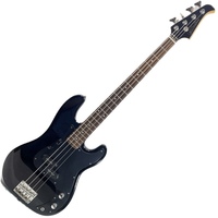 Silvertone SSLB-11BK Electric Bass Guitar