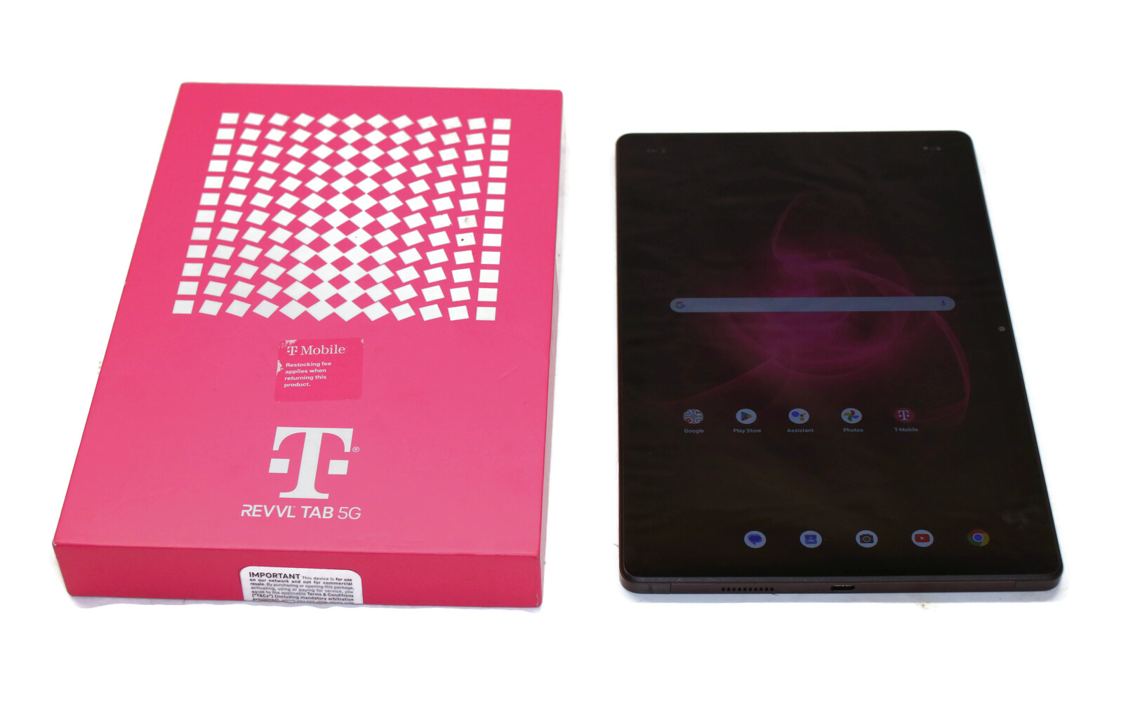 T-Mobile Revvl Tab 5g Android Tablet 128GB Storage In Original Box ...