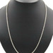 Classic 10KT White Gold 3mm Wide High Shine Rope Chain Necklace 25" - 3.37 Grams