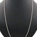 Estate 10KT White Gold 2.2mm Wide Classic Rope Chain Necklace 26" - 4.60 Grams