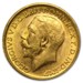 1925 Great Britain Gold Sovereign George V 1/4 OZ Gold Coin