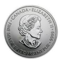2013 Silver Elizabeth 3/4oz .999 Coins