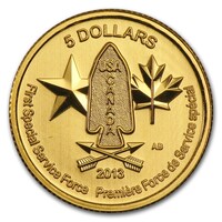 2013 Gold 1/4 oz .999 Elizabeth Coin