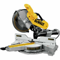 DEWALT DWS779 12" Double Bevel Sliding Miter Saw W/ Rolling Stand