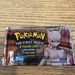 Pokemon Topps The First Movie Sealed Unopened Booster Pack Blue Logo