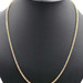 High Shine 10KT Yellow Gold 3.1mm Wide Classic Rope Chain Necklace 24" - 20.19g