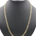 Classic Heavy 14KT Yellow Gold 5.8mm Wide Figaro Chain Necklace 24.5" - 31.09g
