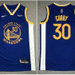 Warriors 30 Stephen Curry Blue 75th Anniversary Diamond 2022 Nike Stitched Jerse