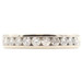 Women's 0.66 ctw Round Diamond 10KT White Gold 3.7mm Wide Channel Band Ring 3.1g