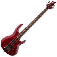 Esp ltd b204 4 string bass with matching hard case